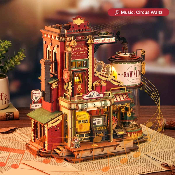 Dream Gift Factory Wooden Music Box