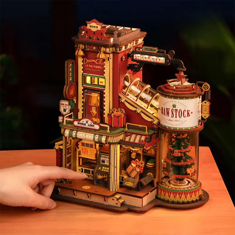 Dream Gift Factory Wooden Music Box