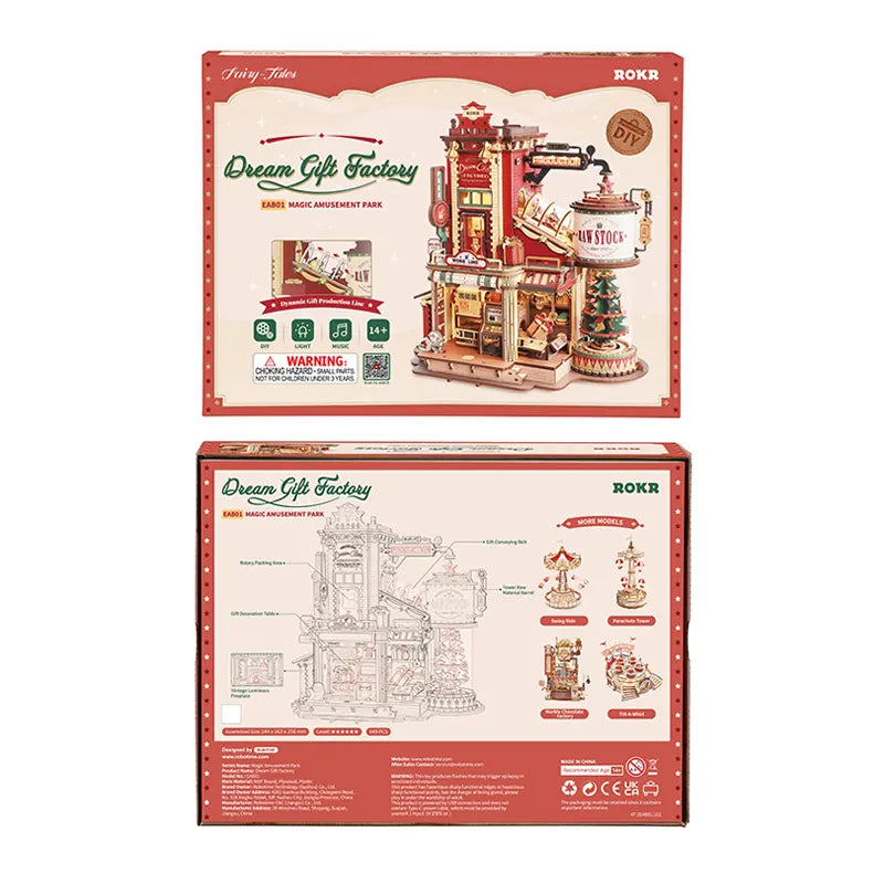 Dream Gift Factory Wooden Music Box
