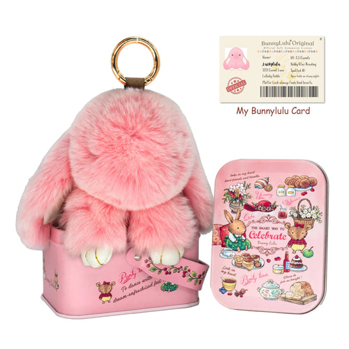 BunnyLulu Plush Keychain with Collector's Tin