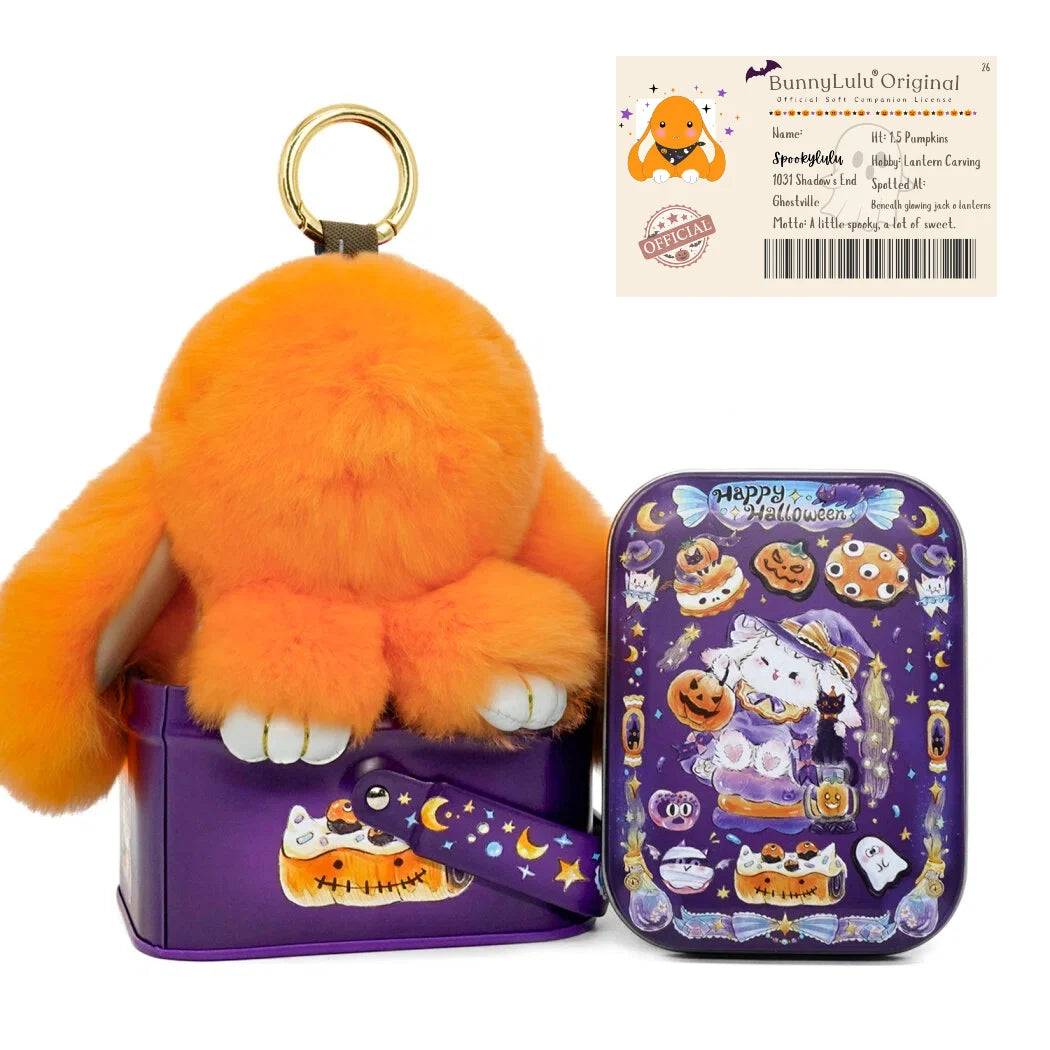 BunnyLulu Plush Keychain with Collector's Tin